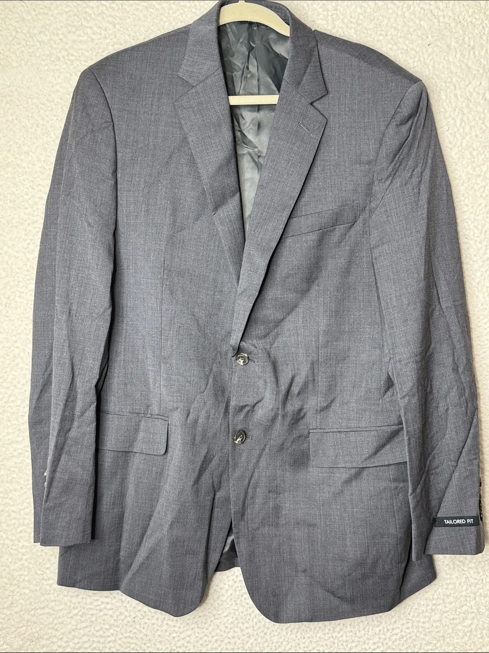NWT Jos. A. Bank 1905 Collection Tailored Fit Suit Jacket Gray 44L